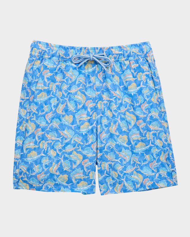 Boy's Tackle The Day Swim Trunks, Size XS-